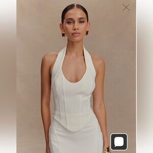 Meshki Meadow Corset Hater White